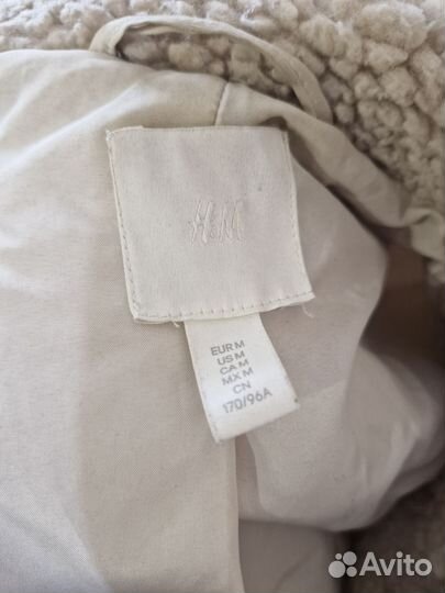 Куртка тедди hm размер М