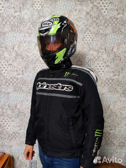 Мотокуртка alpinstars howler monster energy