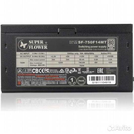 Блок питания Super Flower Leadex 750W