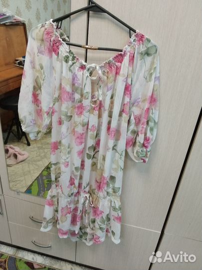 Блузка с топом