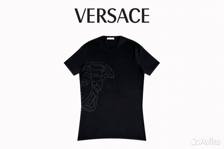 Versace хлопковая футболка М 48. Оригинал