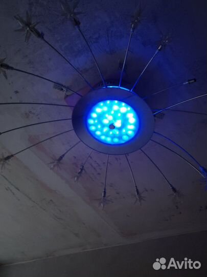 Люстра потолочная светодиодная с пультом