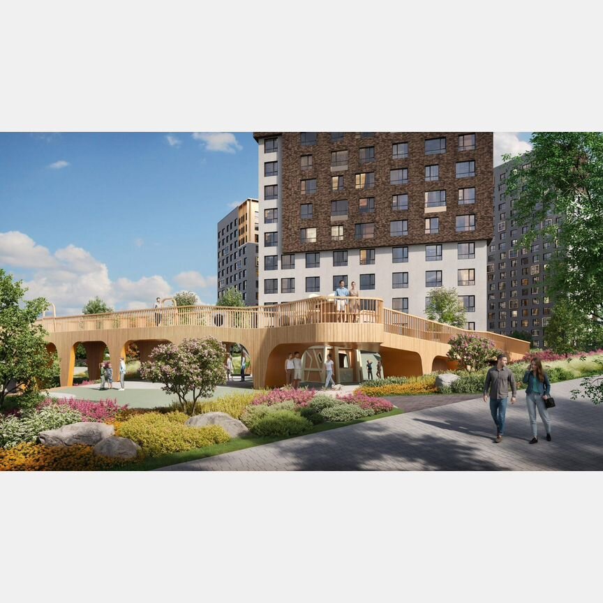 1-к. квартира, 33,5 м², 8/23 эт.