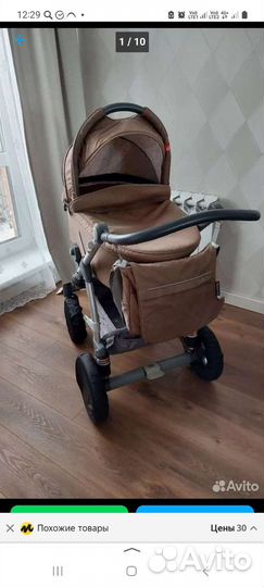 Коляска 3 в 1 espiro evo