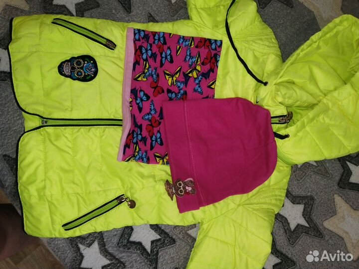 Куртки на девочку