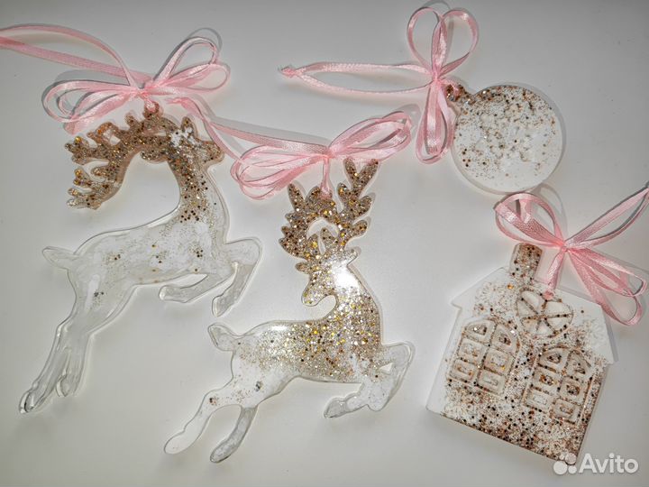 Новогодние игрушки ручной работы