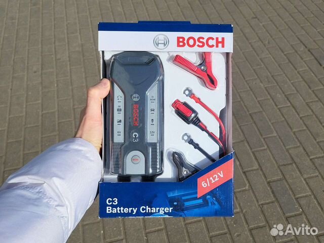 Новое умное зарядное устройство Bosch c3 гарантия купить в Москве | Авито