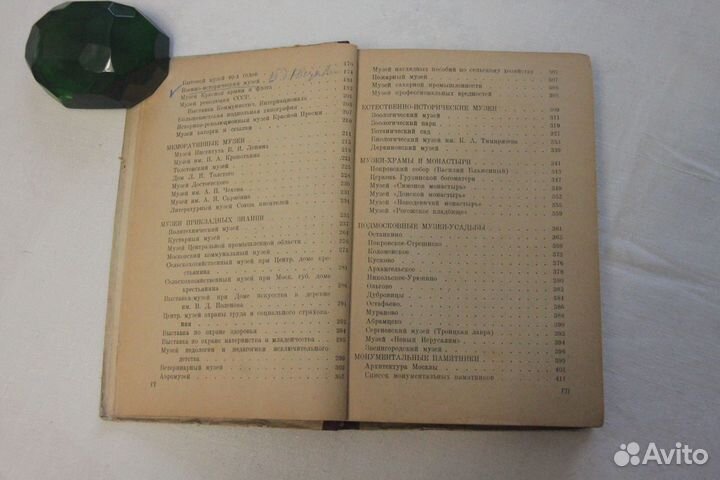 Музеи и достопримечательности Москвы 1926г