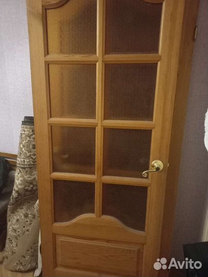 Межкомнатная дверь бу деревянная