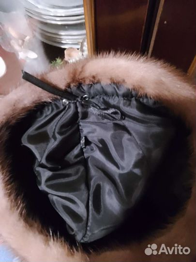 Шапка норковая женская