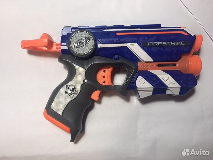 Бластер Nerf elite firestrike с пульками