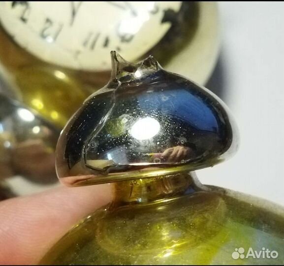 Елочные игрушки СССР будильник редкий