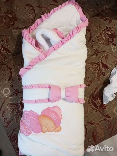 Конверт на выписку для девочки