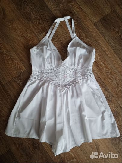 Легкий летний комбез шорты р-р 46