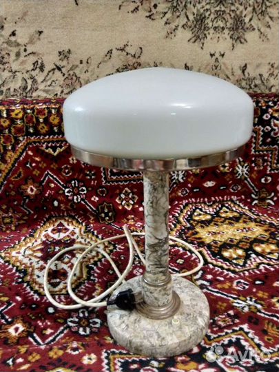 Сталинские настольные мраморные лампы, ссср, 1950е