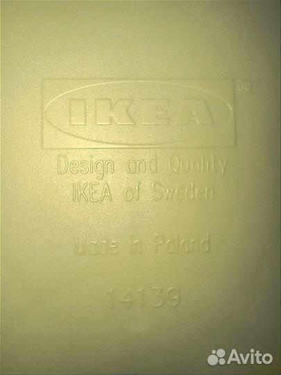 Детский стол и два стула IKEA Mammut