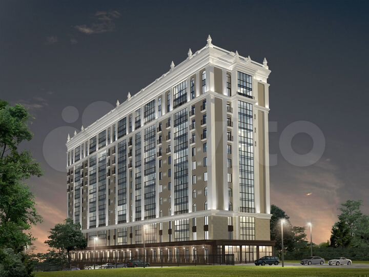 3-к. квартира, 105,7 м², 5/13 эт.