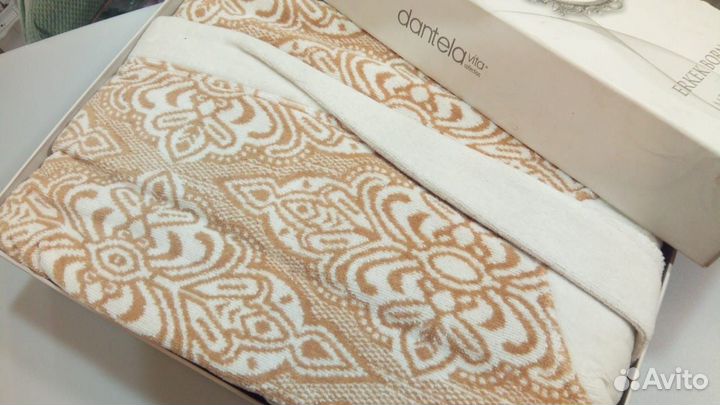 Мужской махровый халат c капюшоном р.46-48