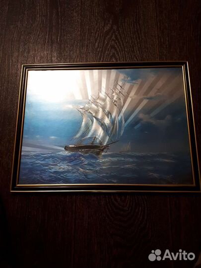 Картина постер под стеклом