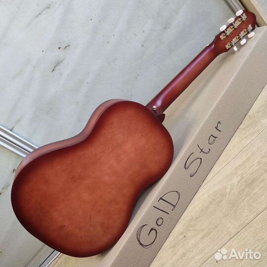 Гитара новая акустика с широким грифом