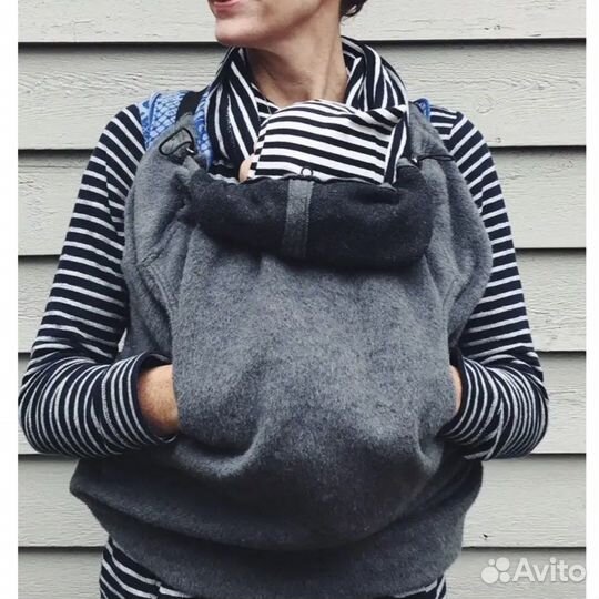 Слинг накидка Diva Milano шерстяная бу