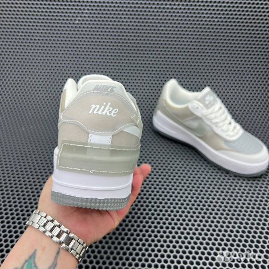 Кроссовки Nike Air Force 1 Low Shadow White Grey