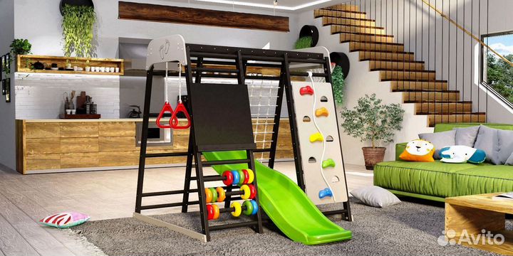 Детский комплекс Савушка Непоседа 4 nero доставка