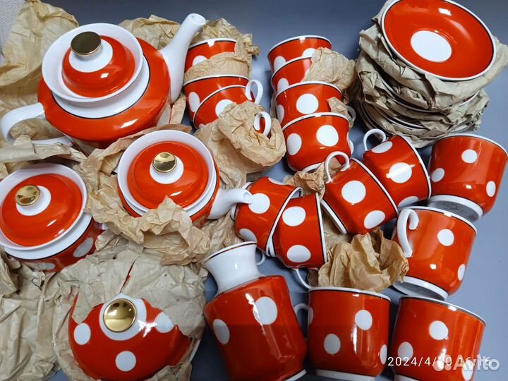 Чайный сервиз на 12 персон СССР