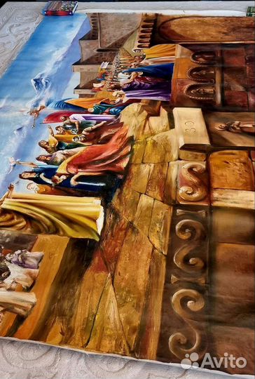Картина маслом на холсте большая