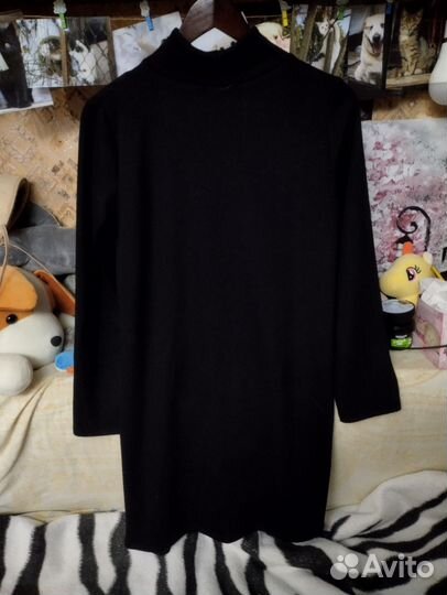 Платье zara черное размер S