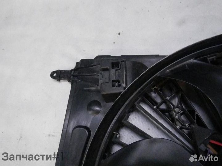 Диффузор с вентилятором Mercedes GLC X253 (2015-н