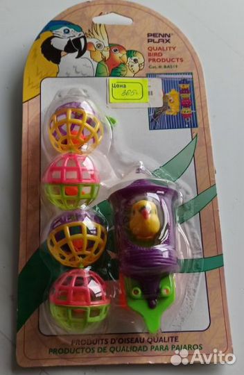 Игрушки для попугаев