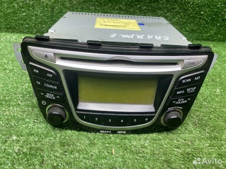 Штатная магнитола Hyundai Solaris