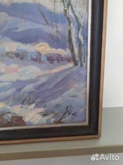 Картина маслом на холсте,Лукашин Ю,4353 см