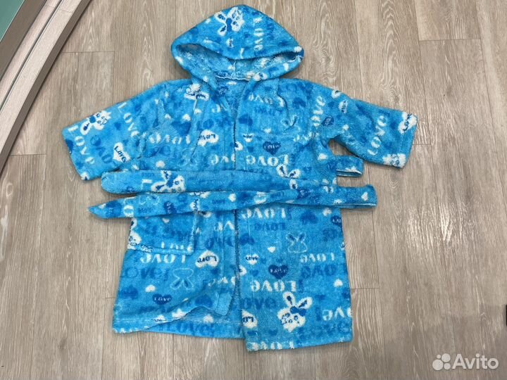 Детский махровый халат