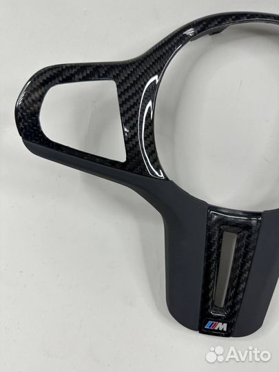 Вставка в руль карбон BMW G05 G06 G07 G20 G22 Ici