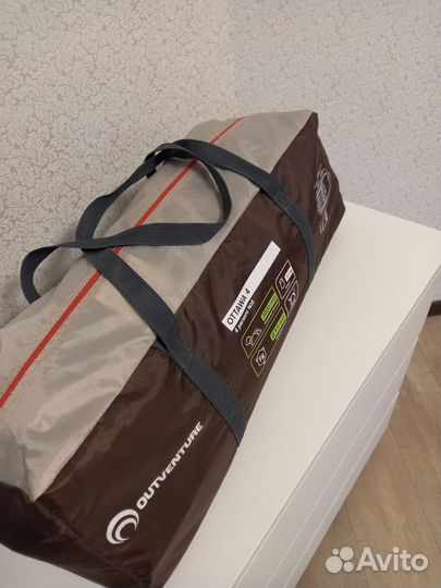 Палатка туристическая 4 местная с тамбуром