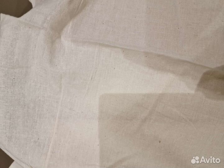Ткань сатин и бязь неотбеленная
