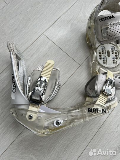 Крепления для сноуборда burton custom