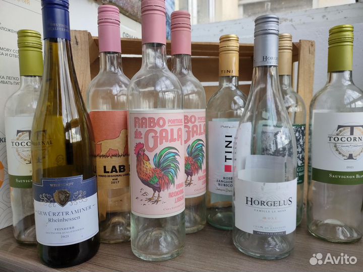 Для декора и творчества бутылка стекло