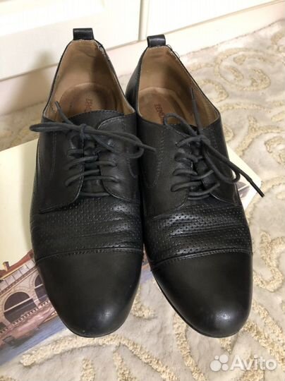 Ботинки девушке нат. Кожа