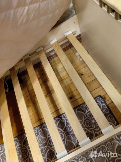 Кровать с матрасом бу