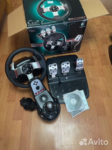 Logitech G27 почти новый полный комплект игровой купить в Екатеринбурге ...