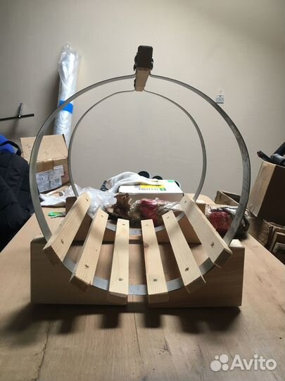 Дровница для бани сделанная своими руками