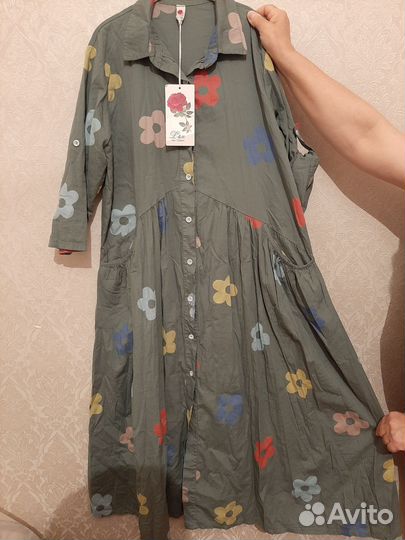 Платье-халат