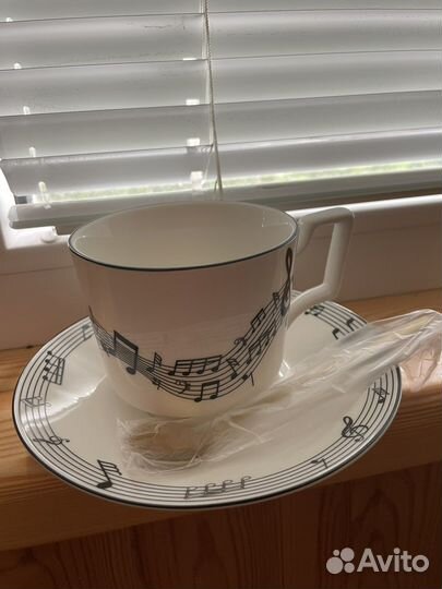 Чашка с блюдцем