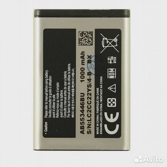 Аккумулятор для Samsung C5212 Duos AB553446BU