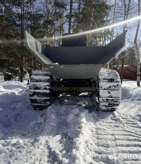 Гусиничный мини трактор