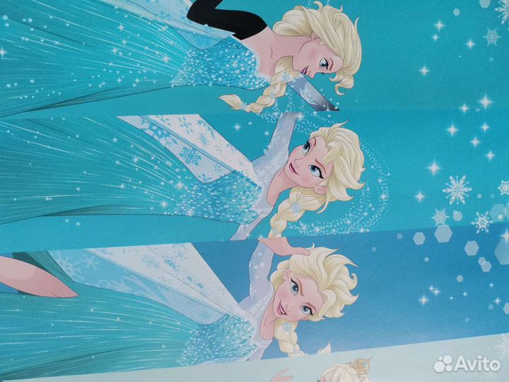 Упаковочная бумага холодное сердце Эльза