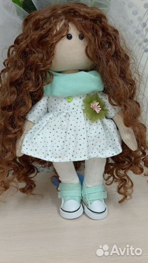 Текстильная кукла 25 см